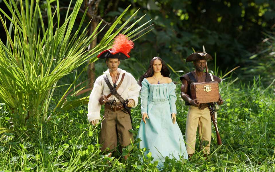 Jack Adams, Victoria Bampton und Jerome
