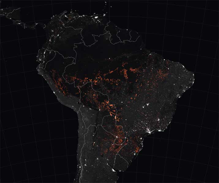 Brände in Brasilien vom 15. bis 22. August 2019